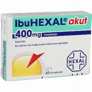 Ibuhexal Akut 400 mg 20 Tabletten von 684  auf 244  64  Rabatt