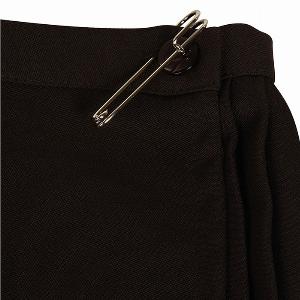 White Label St Louises Poly Skirt In Brown  38R