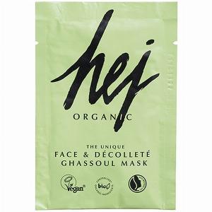 Hej Organic  Face  Neck Ghassoul Mask Maschera idratante 10 ml unisex
