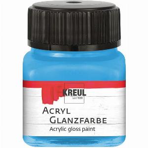 KREUL Acryl Glanzfarbe 20 ml  Himmelblau