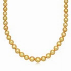 Get 46 Discount on 18K Yellow Gold South Sea Pearl Necklace