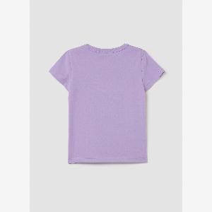 OVS Organic Cotton Tshirt Mädchen Flieder Größe 78