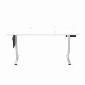Home Deluxe Bureau réglable en hauteur ELMO blanc  120 x 60 cm
