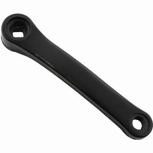 Manovella sinistra in acciaio plastificato Newton 170 ora a 813
