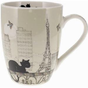 Kiub Art Paris Runde Tasse mit Vogelmotiv und Box reduziert von 1050  auf 595 