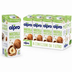ALPRO CLASSICO Gusto Nocciola 100 Vegetale  Alproshopit 8 confezioni x 1 Litro