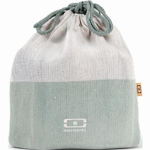 Die Bento Tasche  monbento MB Pochette L grün Natural