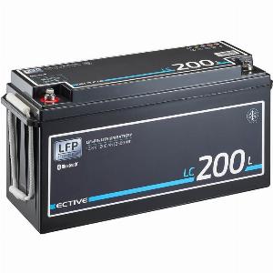 ECTIVE LC 200L LT 12V LiFePO4 Lithium Versorgungsbatterie 200 Ah