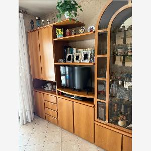 Offerta Sconto del 43 su mobile porta TV vintage in legno e vetro
