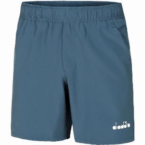Diadora Icon 7in Shorts Hommesbleu Petrol Bleu