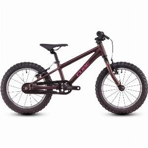 Cube Acid 160 16 Inch Kids Bike in Molotov and Pink