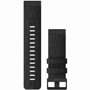 Garmin Strap QuickFit 26 Heathered Black Nylon