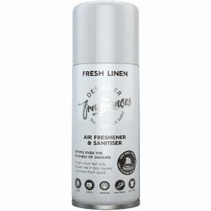 Designer Fragrances Fresh Linen Scented Blast Can Air Freshener 400ml