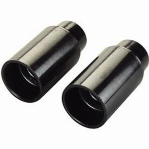 Set portalampade E14 2 pz Nero PP0487