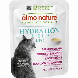 Sconto del 29 su Almo Nature HFC Brodo e Filetto di Salmone 50 g