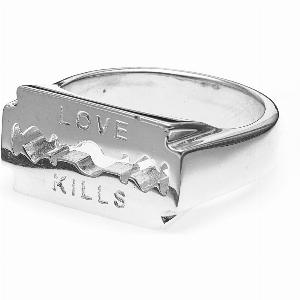 Love Kills Razor Ring