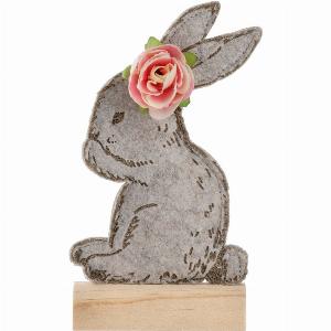 OsterhasenAufsteller Adela 95x45x175 cm LxBxH taupeapricotbraun