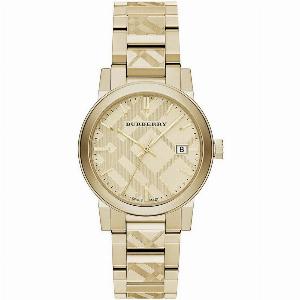 Burberry BU9038 Schweizer GoldIonen plattiert Edelstahl Damen Uhr