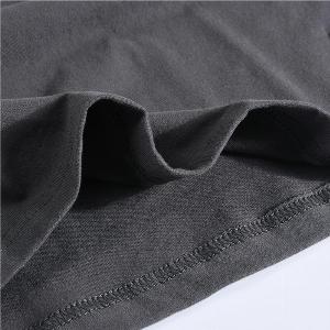 Usegiraffe Tshirt a maniche lunghe in cotone 100 per uomo Tshirt casual da uomo primavera solida Tshirt da uomo di alta qualità Tshirt da uomo classiche M nero