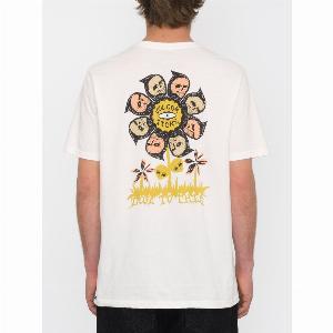 Volcom Tshirt Flower Budz  OFF WHITE