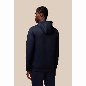 Castore Scuba Hoody Polyester Mens Blue Hooded Sweatshirt