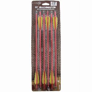 Aluminiumpfeile 20 Zoll 6er Pack Rouge