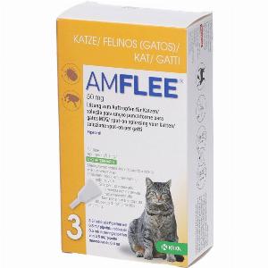 Sconto del 18 su Amflee 50mg Spoton per gatti confezione da 3 pipette