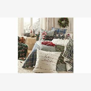 como Biber WendeBettwäsche  HoHoHo  grün  Maße cm B 135 Bettwaren  Bettwäsche  Sconto