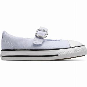 Converse Ctas Dainty Mary Jane Low Neonato  Sneakers Viola  Taglia 21  Tela