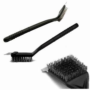 Spazzola per Griglia con Setole Resistenti e Raschietto  Solo 490