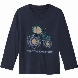 lupilu Tshirt à manches longues petit garçon bleu foncé 24 ans
