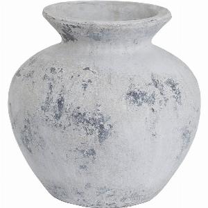 Get 44 Discount on Hill Interiors Darcy Handcrafted White Vase