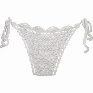 Seashell Side Tie Bottom  Size Medium  81cm  90cm   Color White