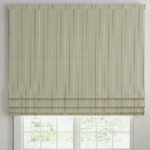 Enjoy 20 Off ANTE DECOR Latham Beige Cotton Stripe Roman Blind Made to Measure