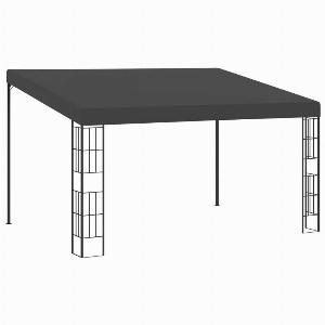 Dakota Fields Mttler 118 x 1575 Inch Steel Patio Gazebo Anthracite Durable