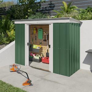 Yardmaster Emerald Metal Shed 8x4 now 22499 down from 24999 10 Discount