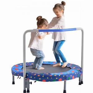 VEVOR Trampolin Faltbares Trampolin 100kg RebounderTrampolin 9144 cm Blau