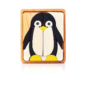Skule Holzpuzzle Pinguin in Beige  Jetzt für 2990  14  sparen