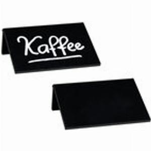 2 Rabatt auf schwarze TischKreidetafeln PVC DIN A8 ca 75x5x25cm 3 Stück