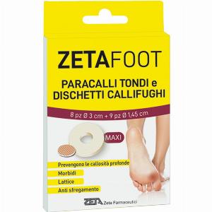 Set Zetafoot 8 paracalli tondi e 9 dischetti callifughi ora 551