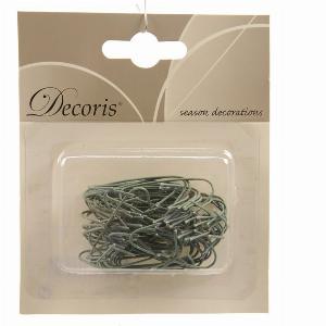 Offerta sconto del 30 su gancetti natalizi in ferro verde H 875 cm