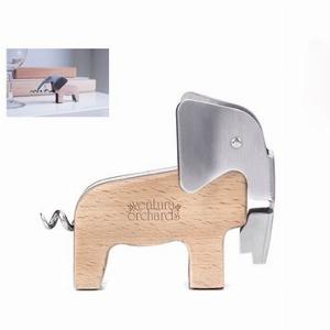 50 Promotional Kikkerland Elephant Corkscrew  Wood  Stainless