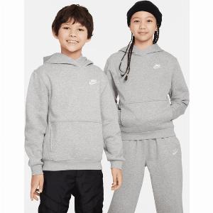 Nike Club Kids Hoodies  Grey  Size XS