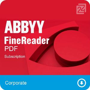 ABBYY Finereader PDF 16 Corporate Subscription 1 An GOVNPOEDU