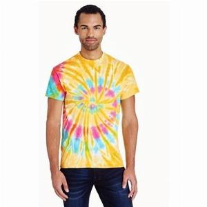 24 Custom TieDye Adult TShirt  Cotton  DoubleStitched