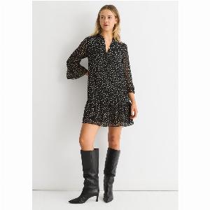 Enjoy 40 Off Mini Dress with Black Animal Print Design