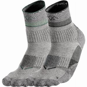 CRIVIT Lot de 2 paires de chaussettes gris clairvertgris foncé 3940