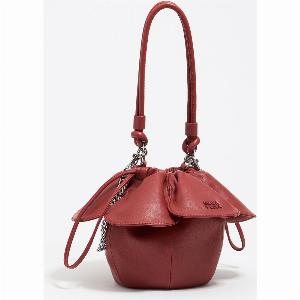 Sac Pétalo en cuir rouge rouille prix réduit à 342  4