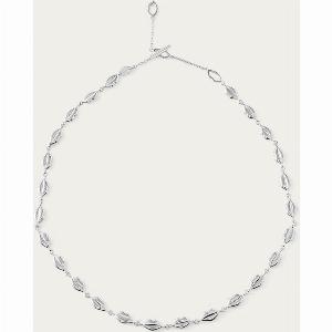 Sterling Silver Luna Lip Necklace Sterling Silver Luna Lip Necklace