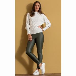 Enjoy a 25 Discount on Olive Faux Leather Jeggings  Size 12